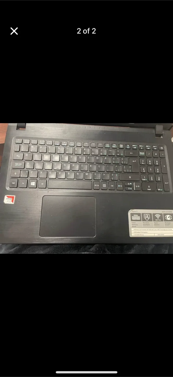 Acer Aspire Laptop - Great Condition! image indicator(2)