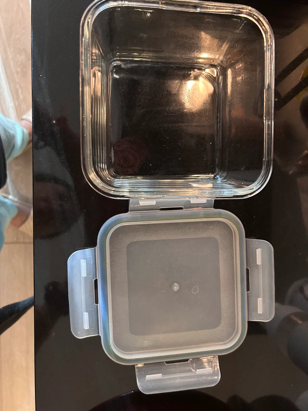 5x Glass Food Storage Containers / lunch / meal boxes