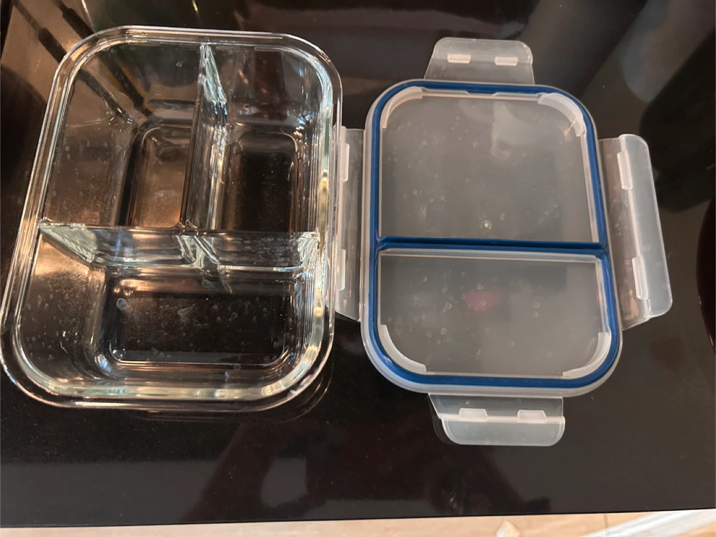 5x Glass Food Storage Containers / lunch / meal boxes - photo 5