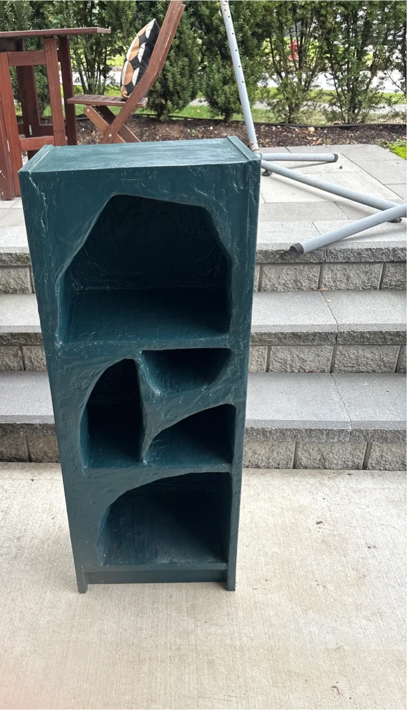 Unique Teal Bookshelf thumbnail