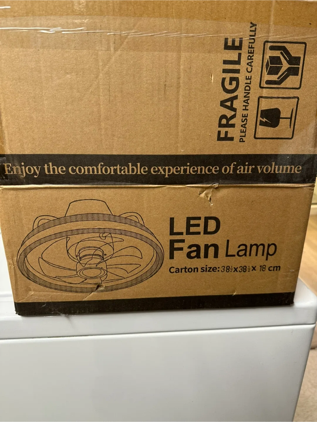 LED Fan Lamp - New in Box image indicator(3)
