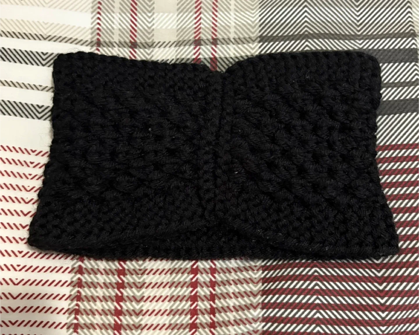 Suzy Shier Black knit  Headband image indicator(2)