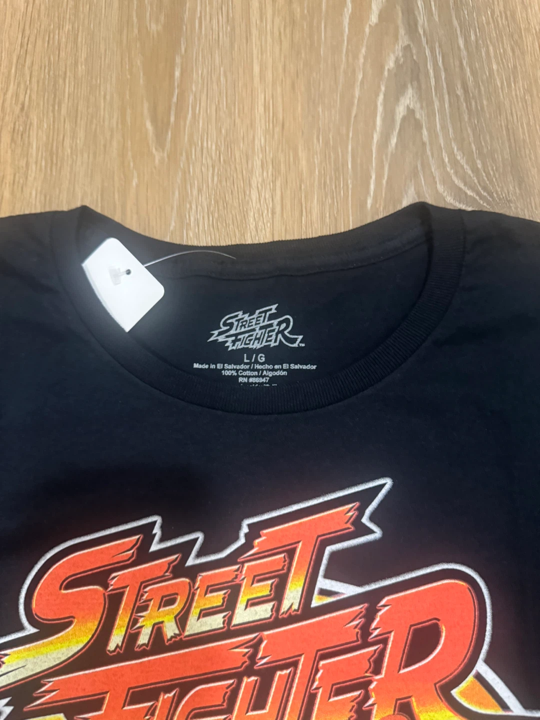 Street Fighter Mens Black T-Shirt Size Large - photo 2