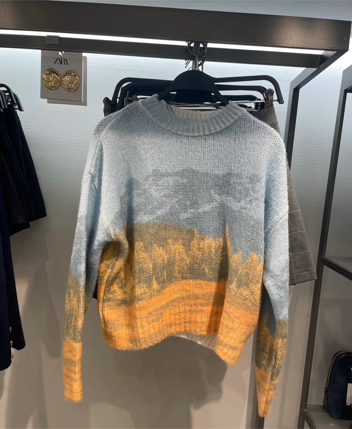 Zara Knit Sweater - Landscape Design - photo 2