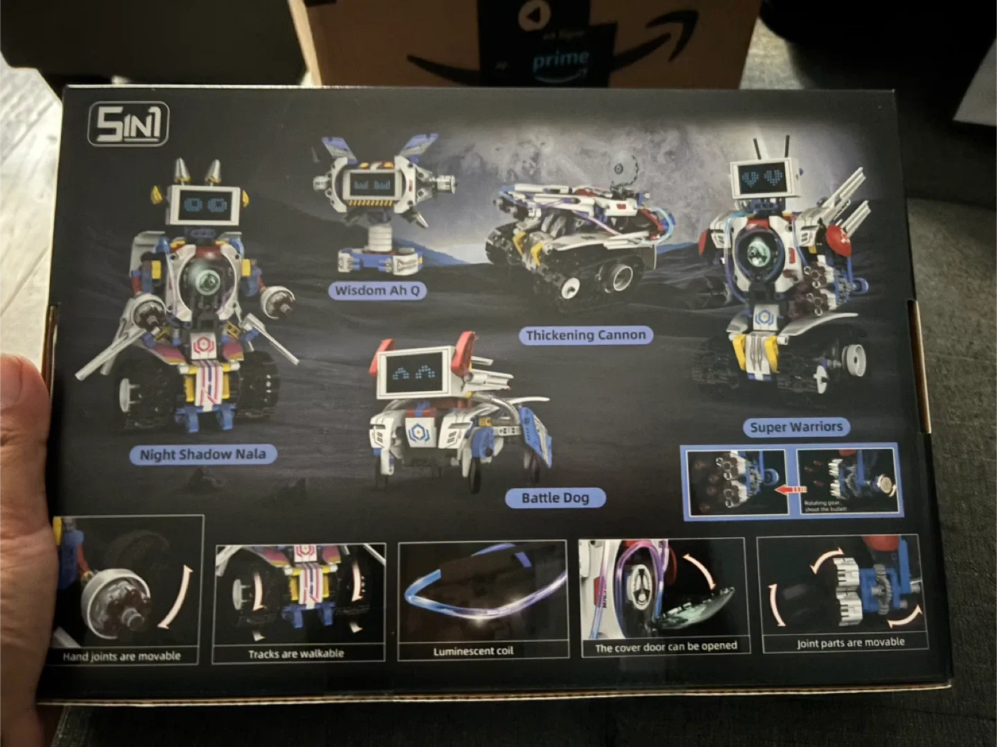 Robots Pro 5 in 1 KY Blocks Robot Building Kit 6+ image indicator(2)