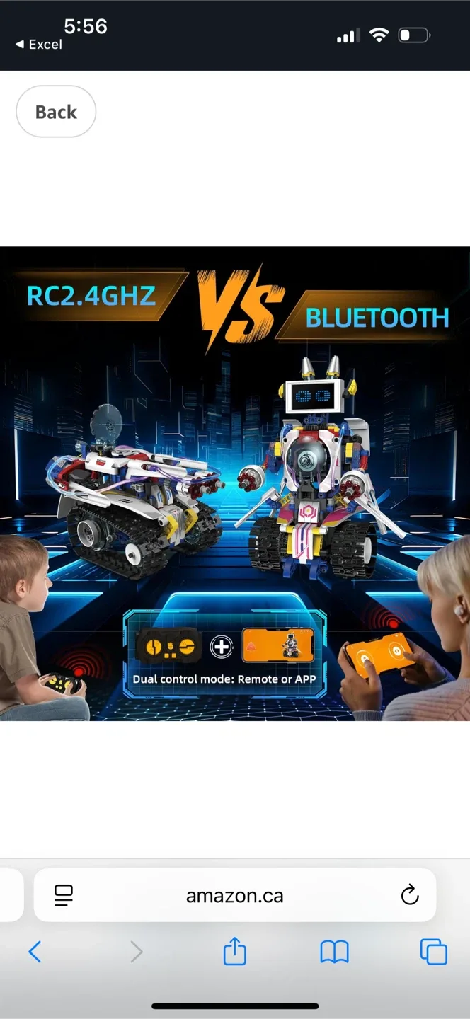 Robots Pro 5 in 1 KY Blocks Robot Building Kit 6+ image indicator(5)