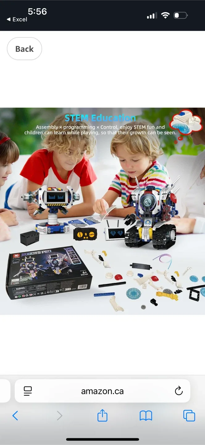 Robots Pro 5 in 1 KY Blocks Robot Building Kit 6+ image indicator(4)