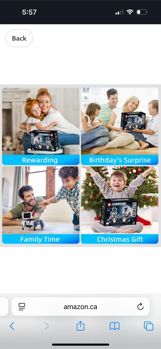 Robots Pro 5 in 1 KY Blocks Robot Building Kit 6+ image indicator(10)