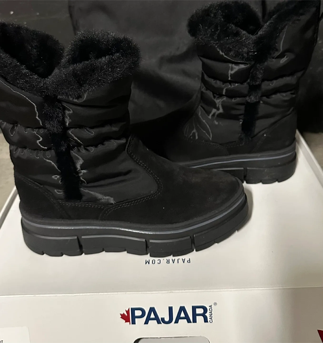 New-women’s Pajar Hira Waterproof Winter Boots - Size 38 thumbnail