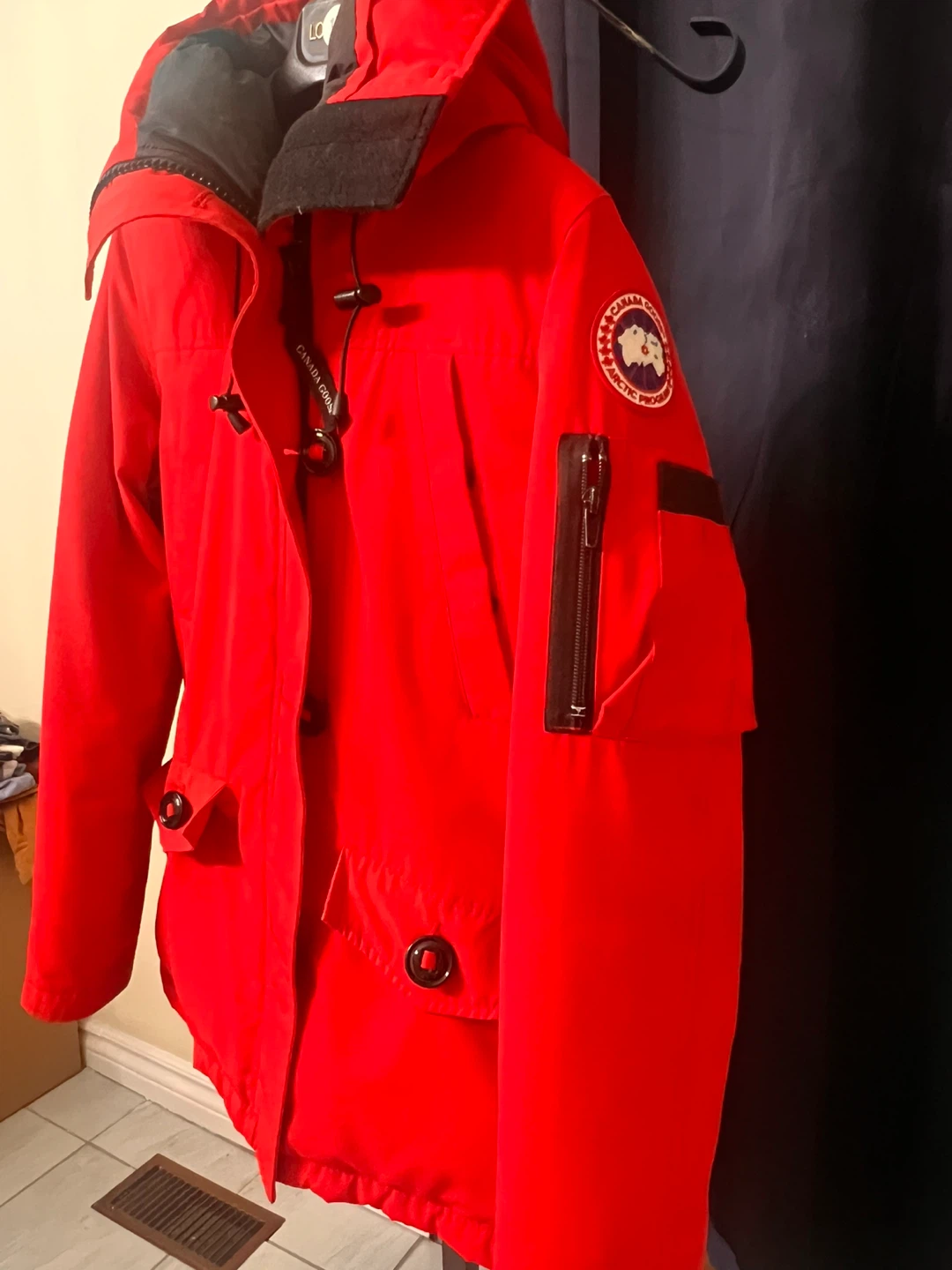 Canada Goose Montebello Parka - Red - Size SmalL