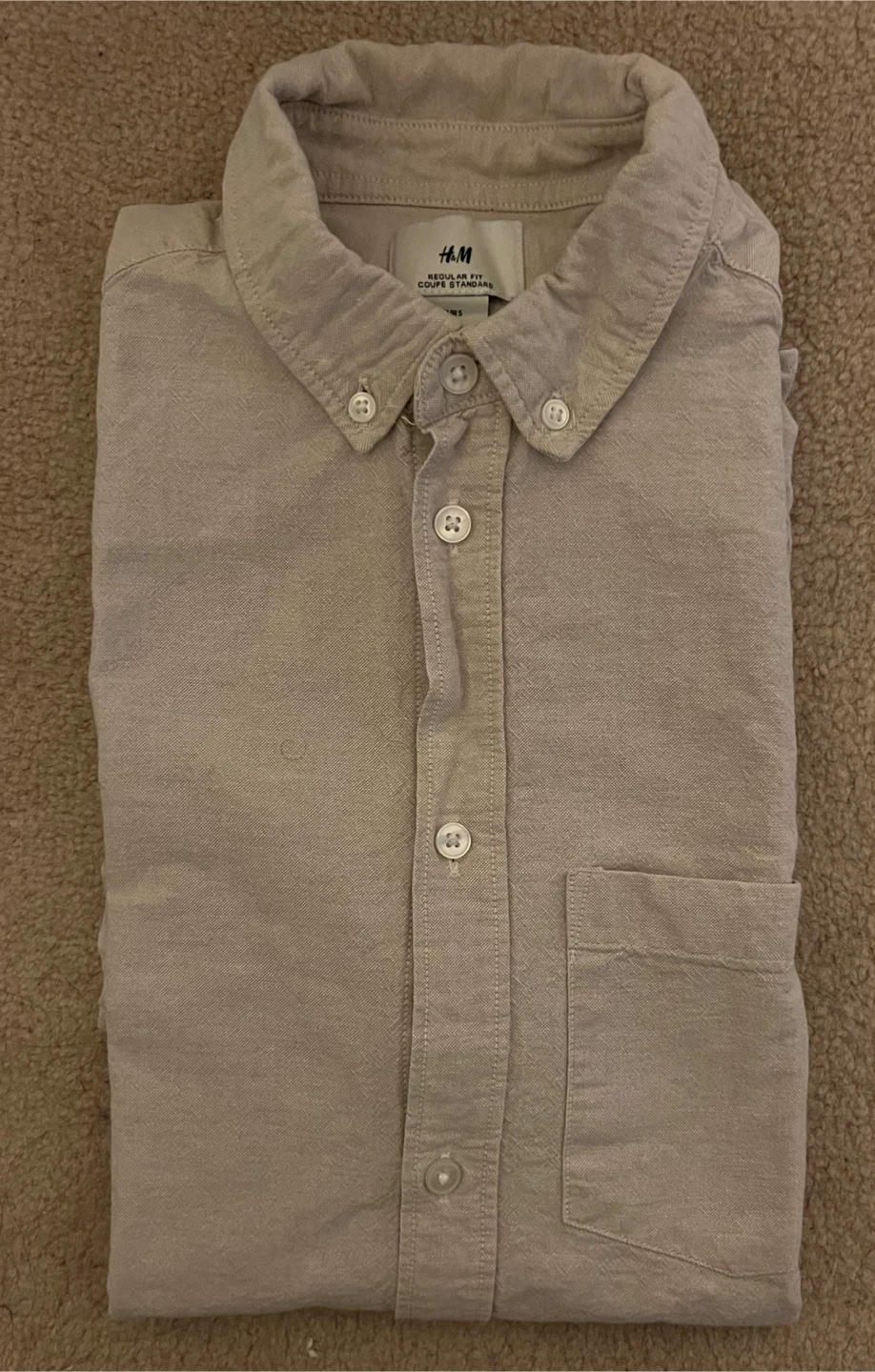 H&M Regular Fit Short Sleeve Shirt - Size S - photo 3