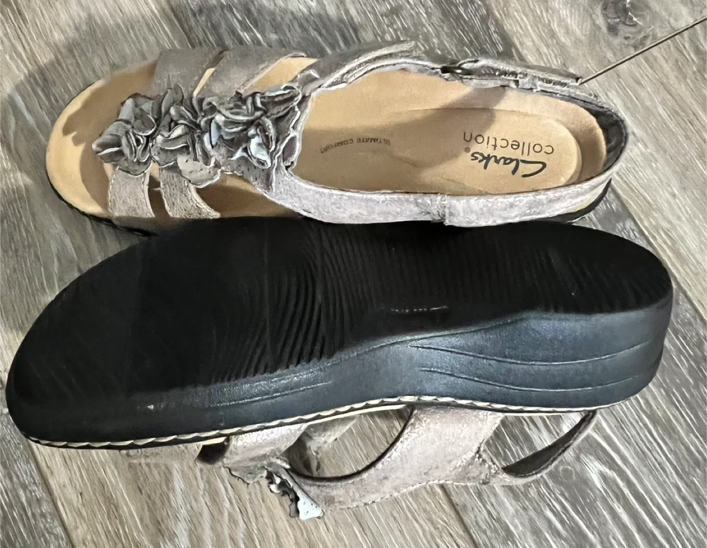 Clarks Collection Women's Sandals Size 7 image indicator(2)