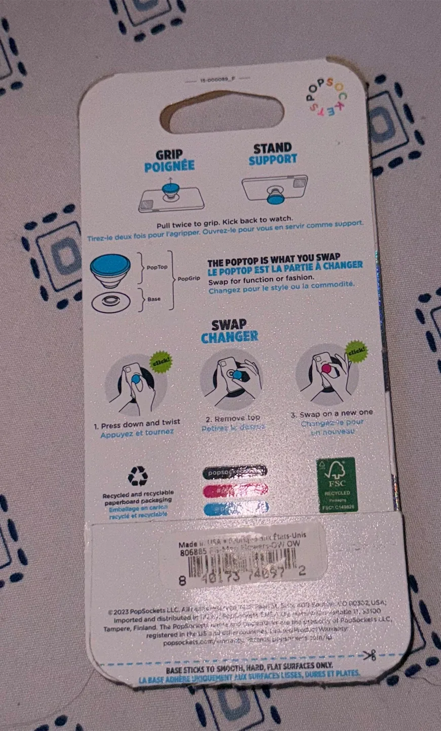 PopSockets Phone Grip with Expanding Kickstand image indicator(2)