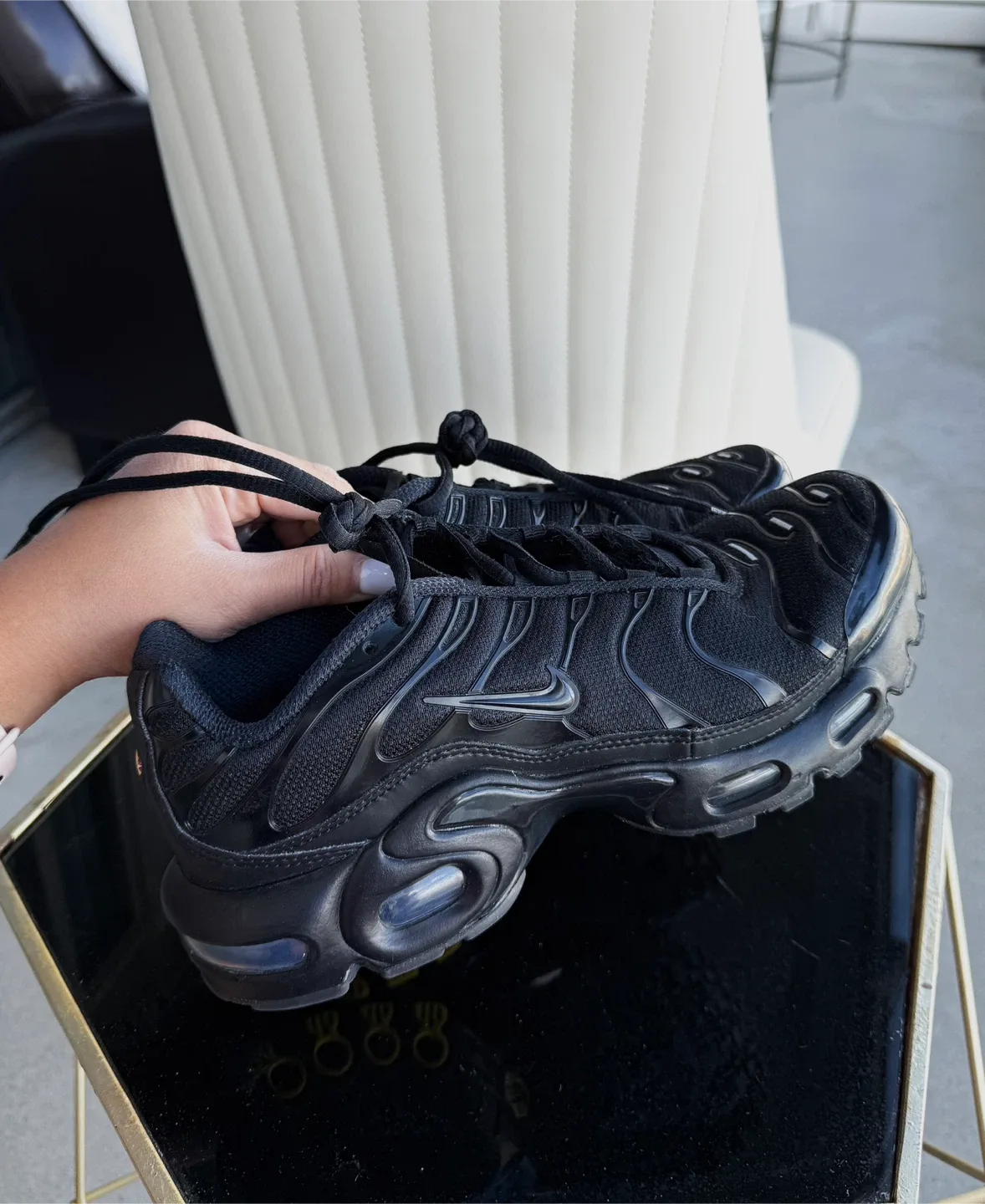 Nike Air Max Plus Black image indicator(10)