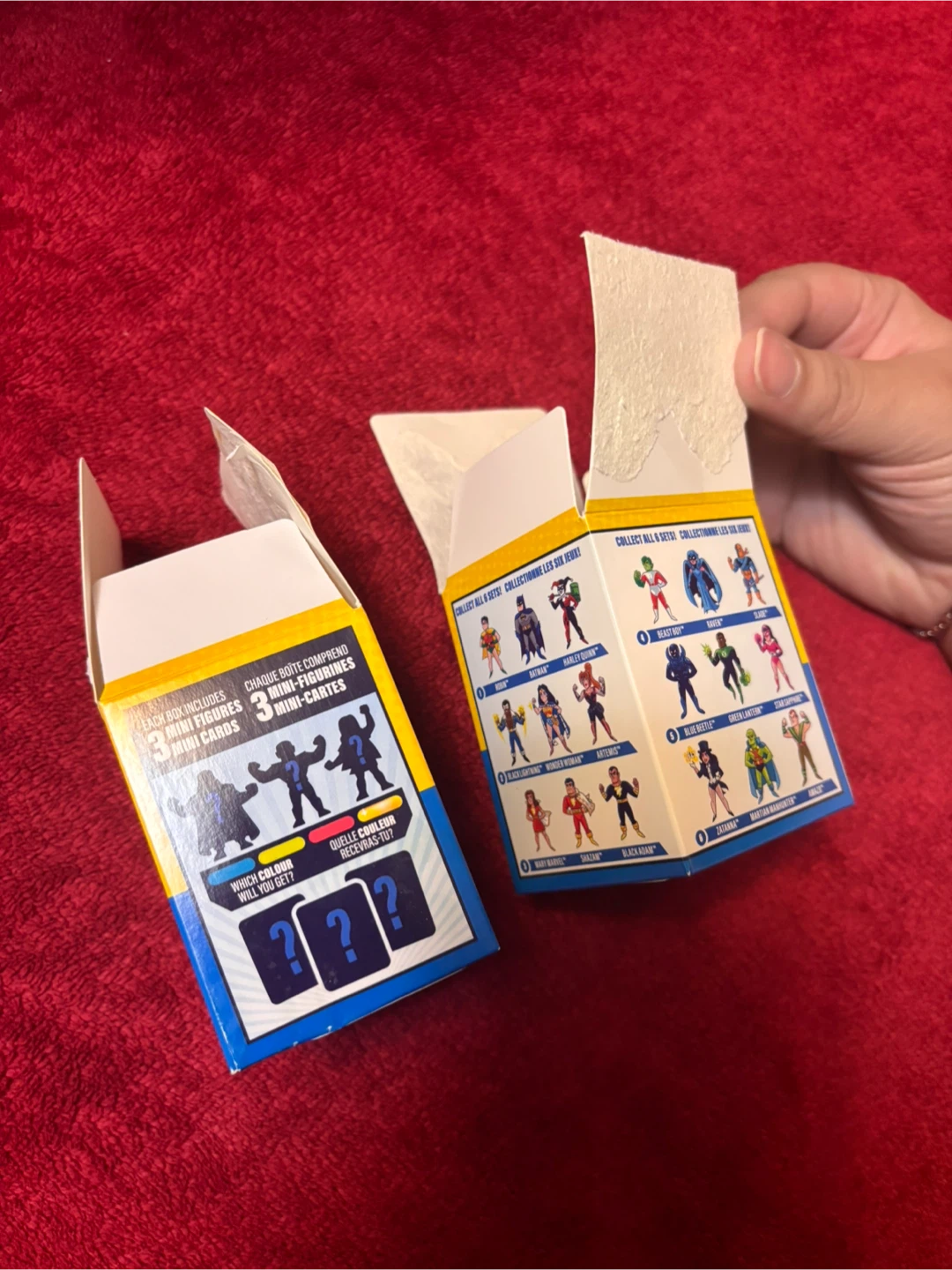 Wendy's DC Mini Figures with Cards 🥕 - photo 2
