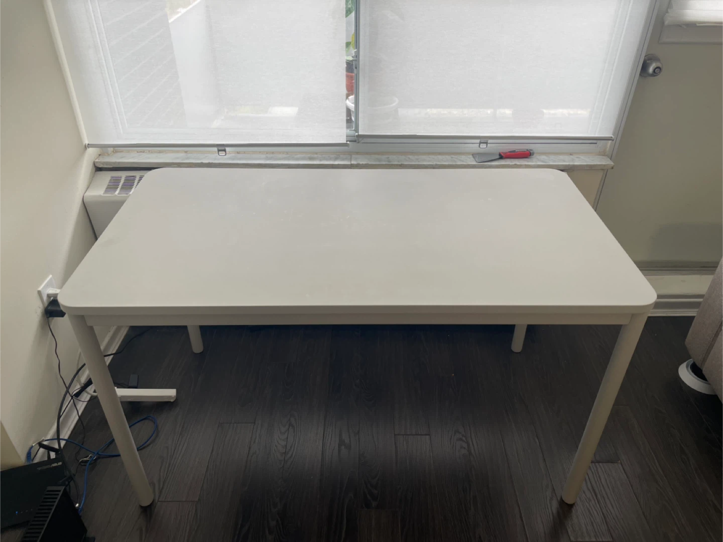 Ikea Desk Table light grey