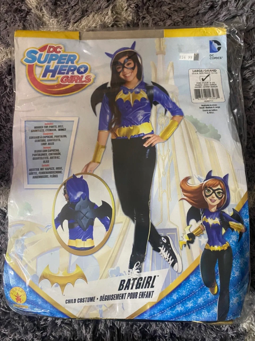 DC Super Hero Girls Batgirl Costume New thumbnail