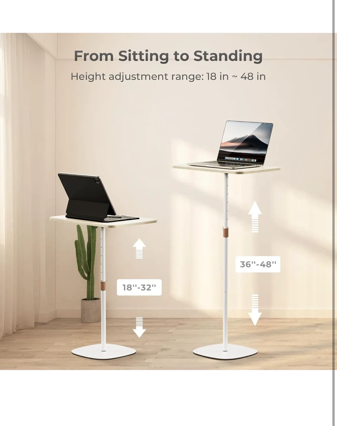 Adjustable Height Standing Desk image indicator(4)