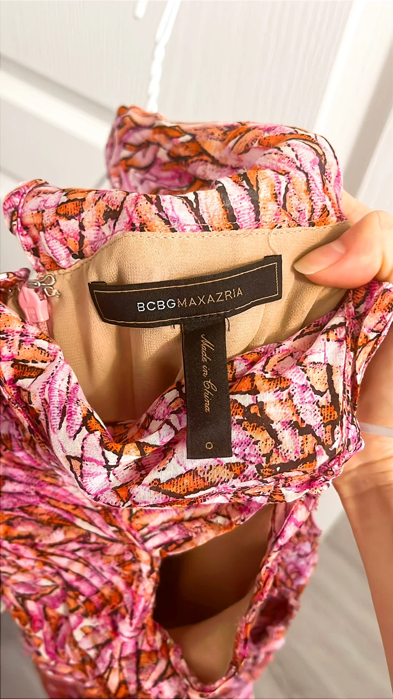BCBGMAXAZRIA Elegant Summer Dress - Size 0 - photo 4