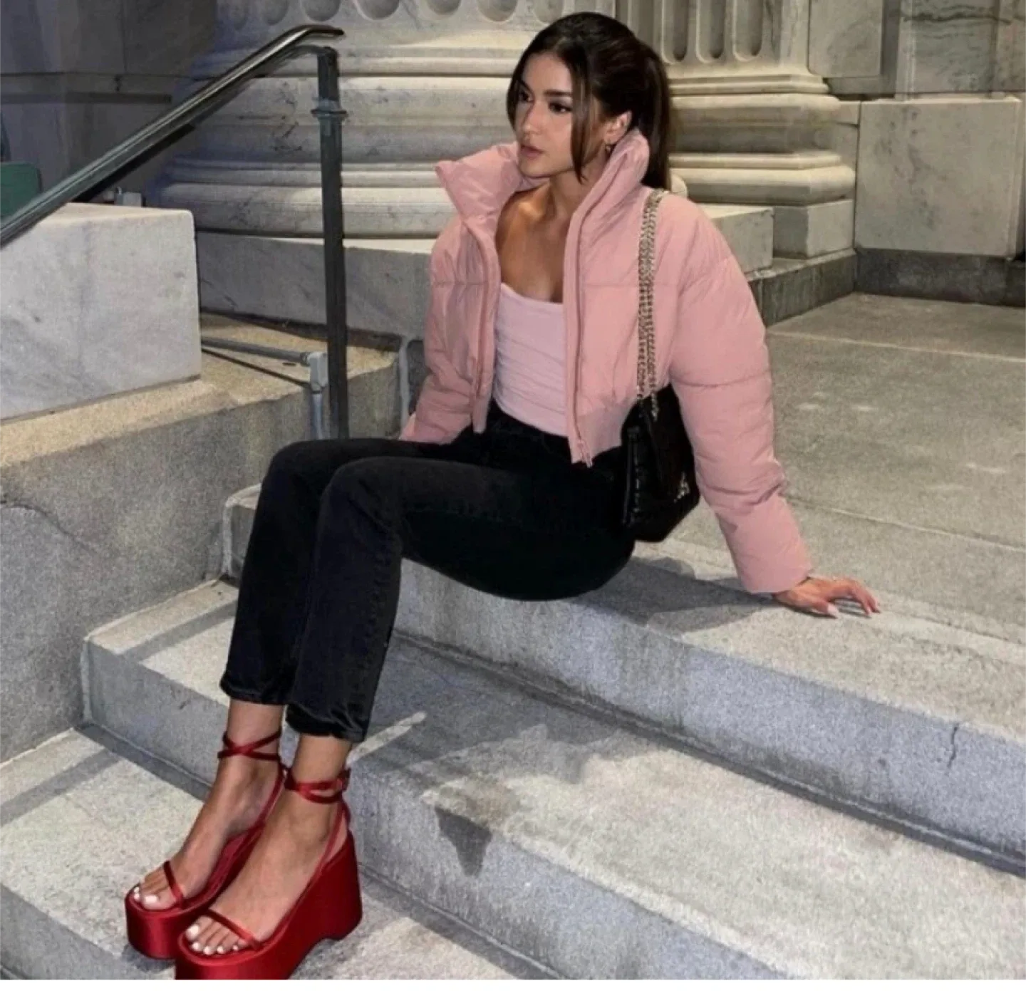 Pink Puffer Jacket image indicator(4)