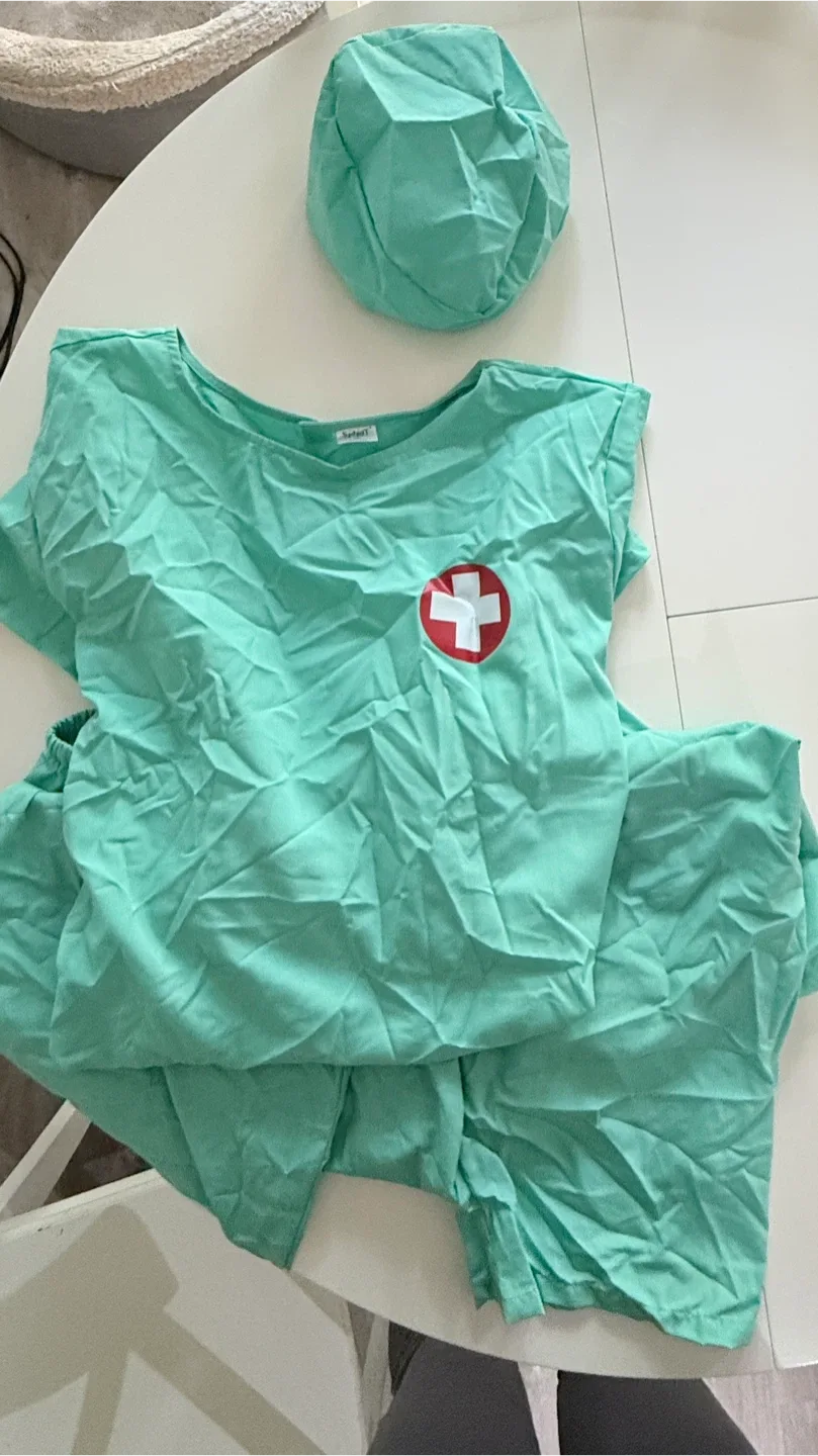 Spirit Halloween ER Surgeon Scrubs - Adult L/G-XL image indicator(2)