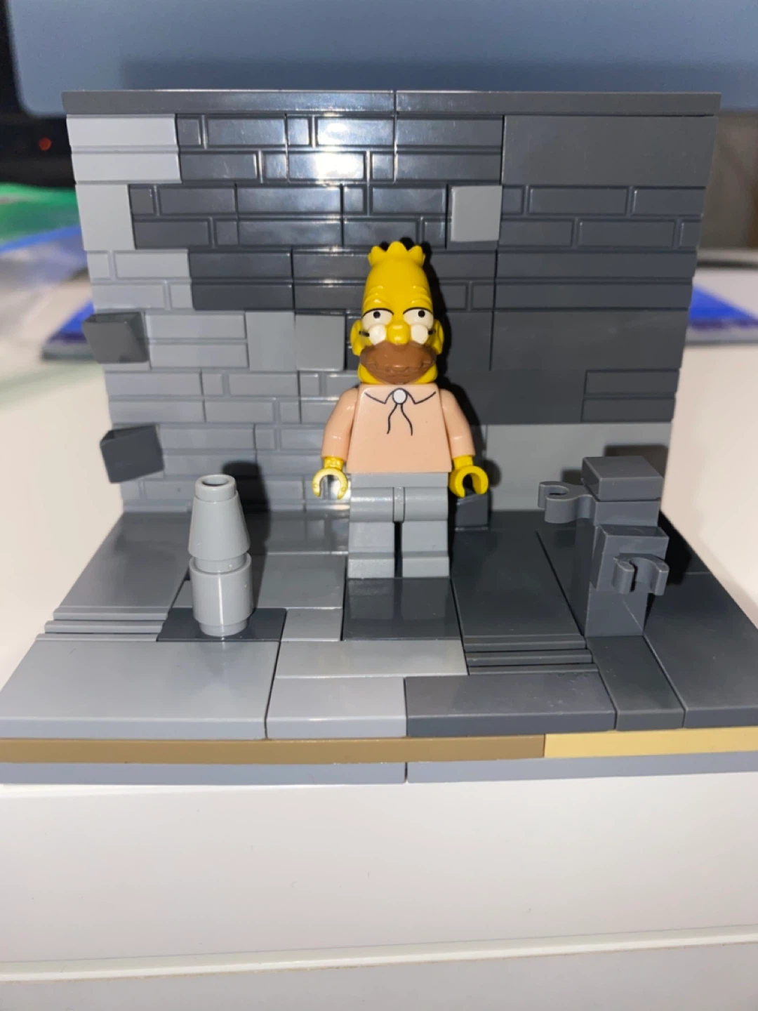 Lego Simpsons (Abe) Grandpa Simpson - sim012