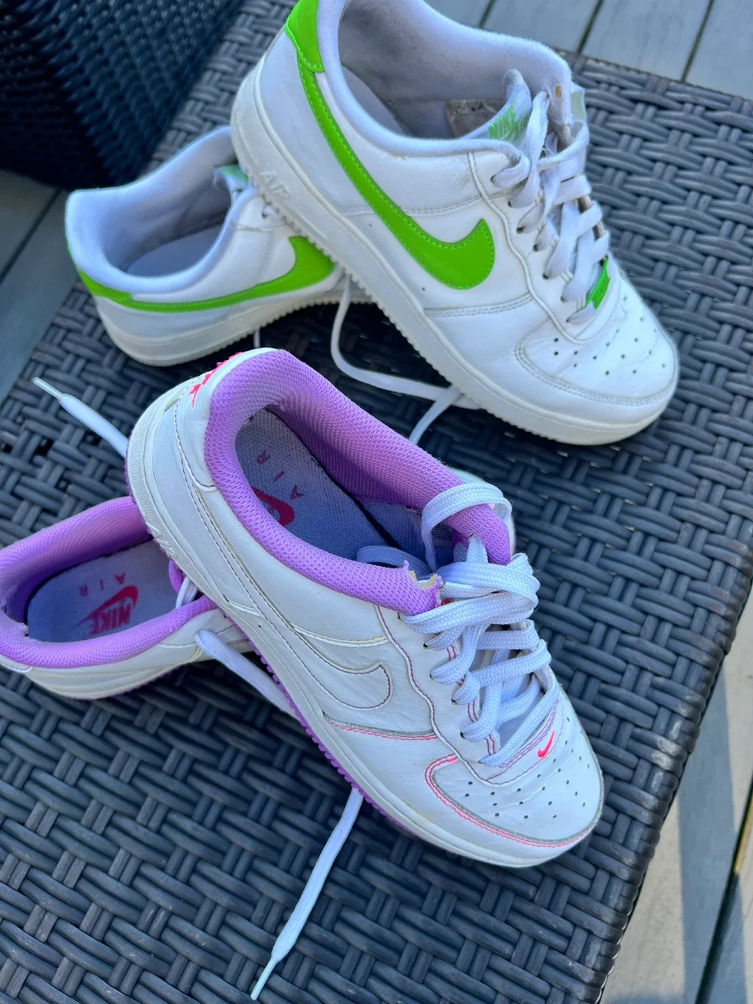 Worn Nike Air Force 1s image indicator(2)