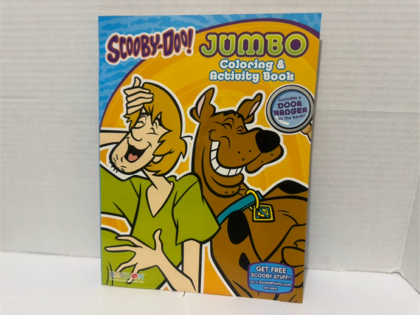 Scooby-Doo! Jumbo Colouring Book with Door Hanger