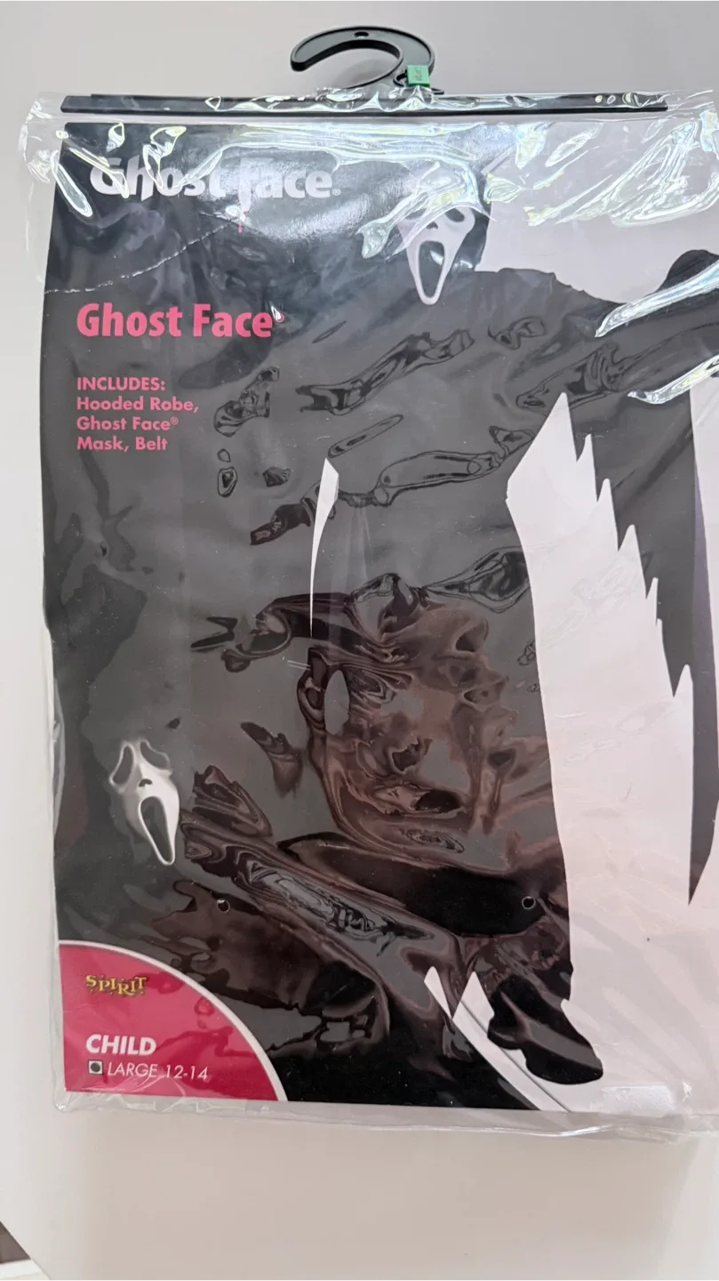 Ghost Face Child Costume - Large (12-14)