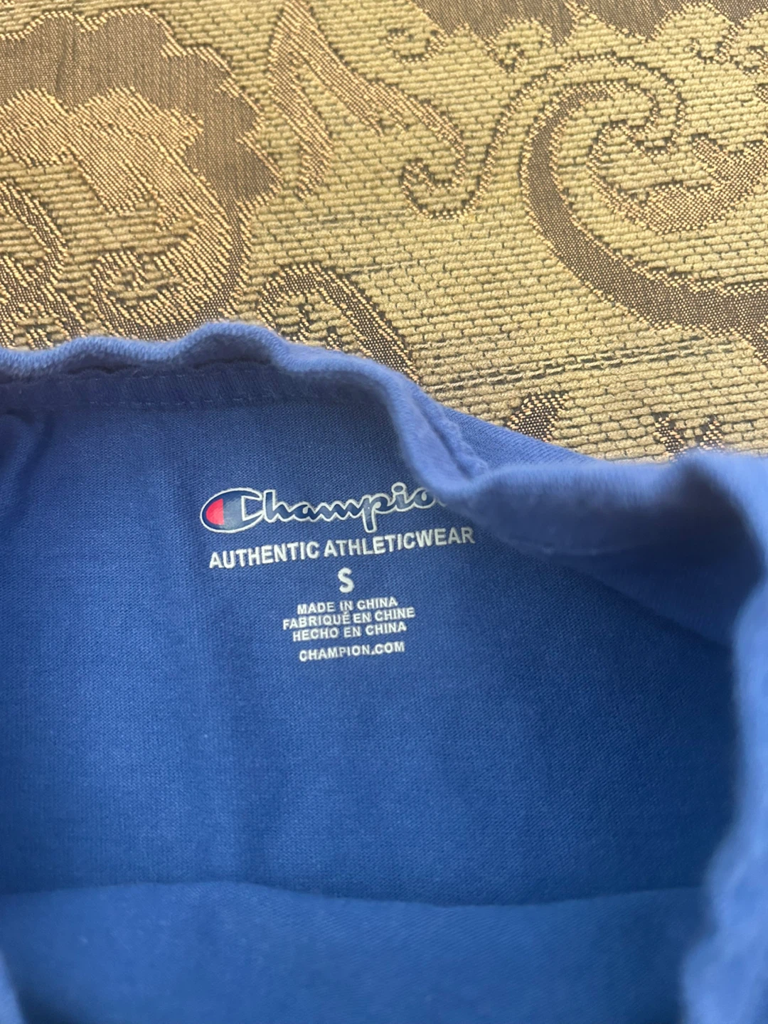Champion Blue T-Shirt - Size S - photo 2