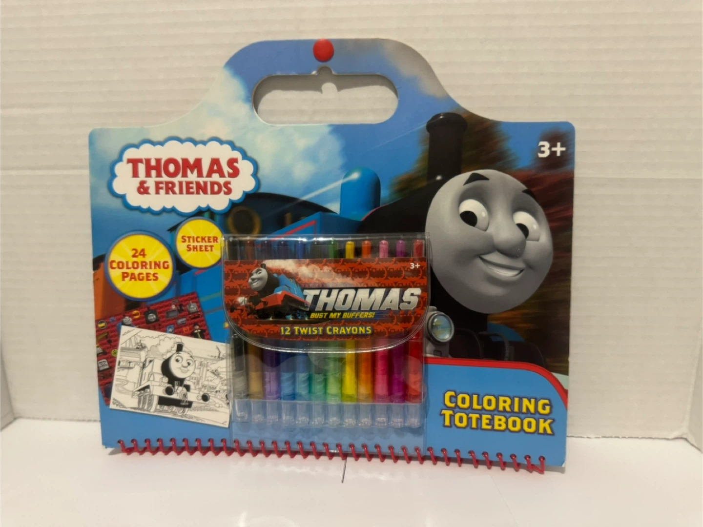 Thomas & Friends Colouring Totebook with Crayons