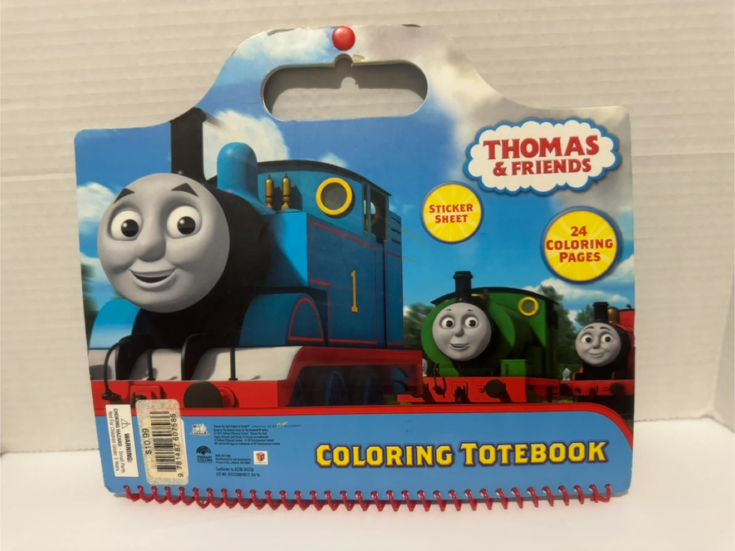 Thomas & Friends Colouring Totebook with Crayons - photo 2