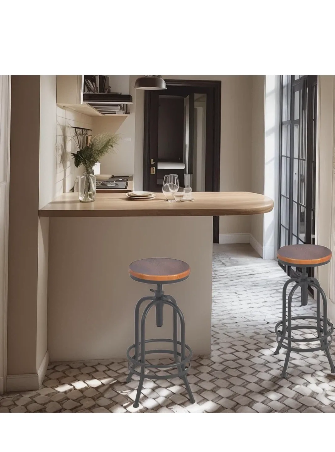 Adjustable Height Bar Stool thumbnail