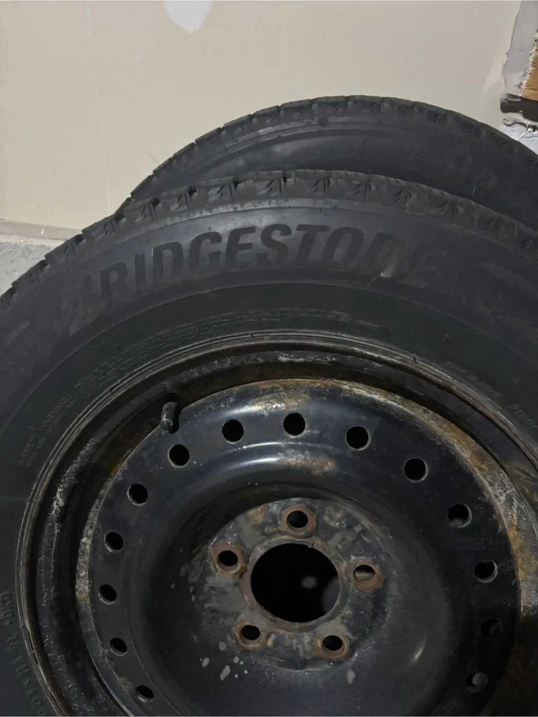 4 Used Winter Tires On Rims image indicator(5)