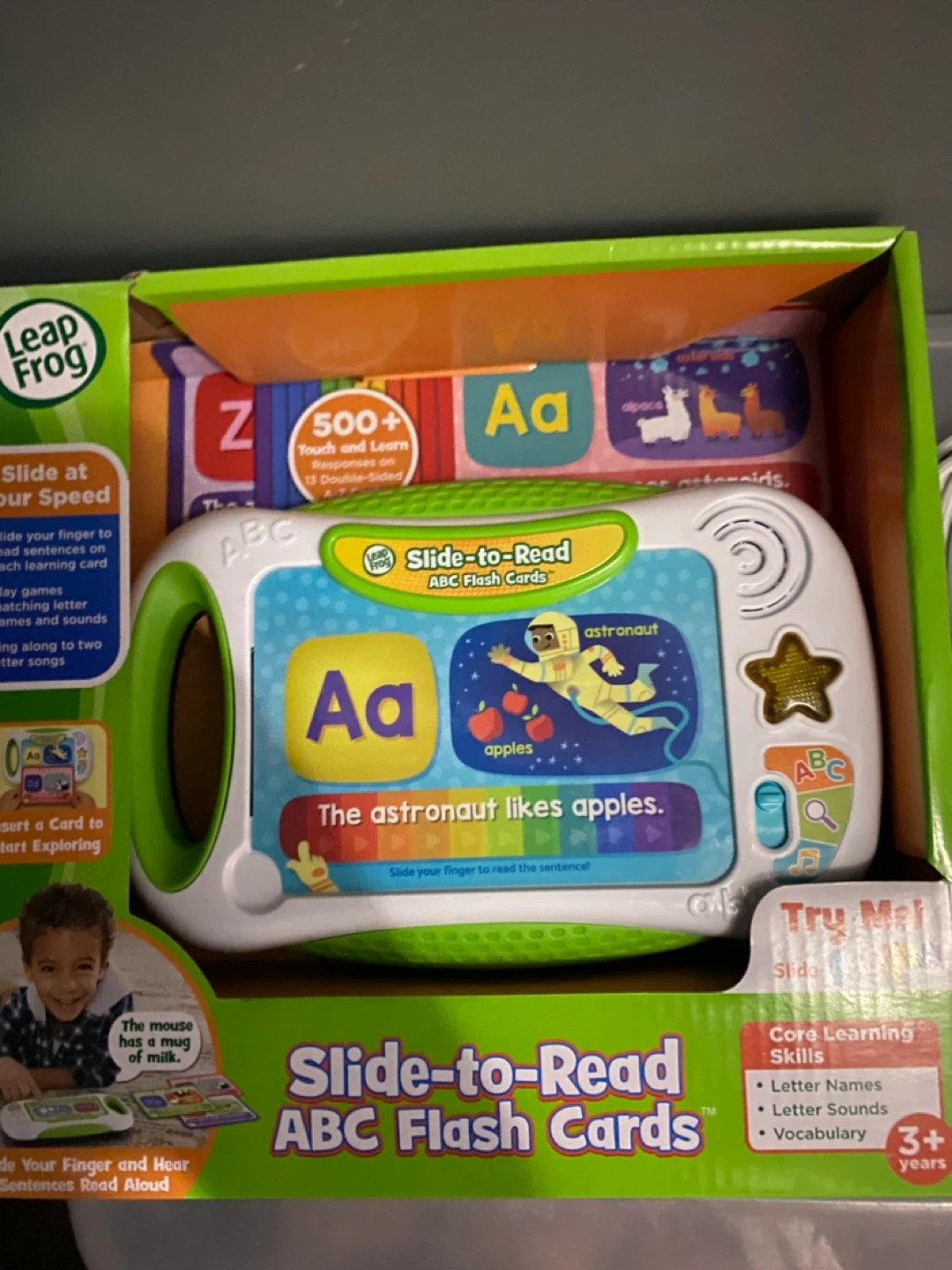 LeapFrog Slide-to-Read ABC Flash Cards - Ages 3+