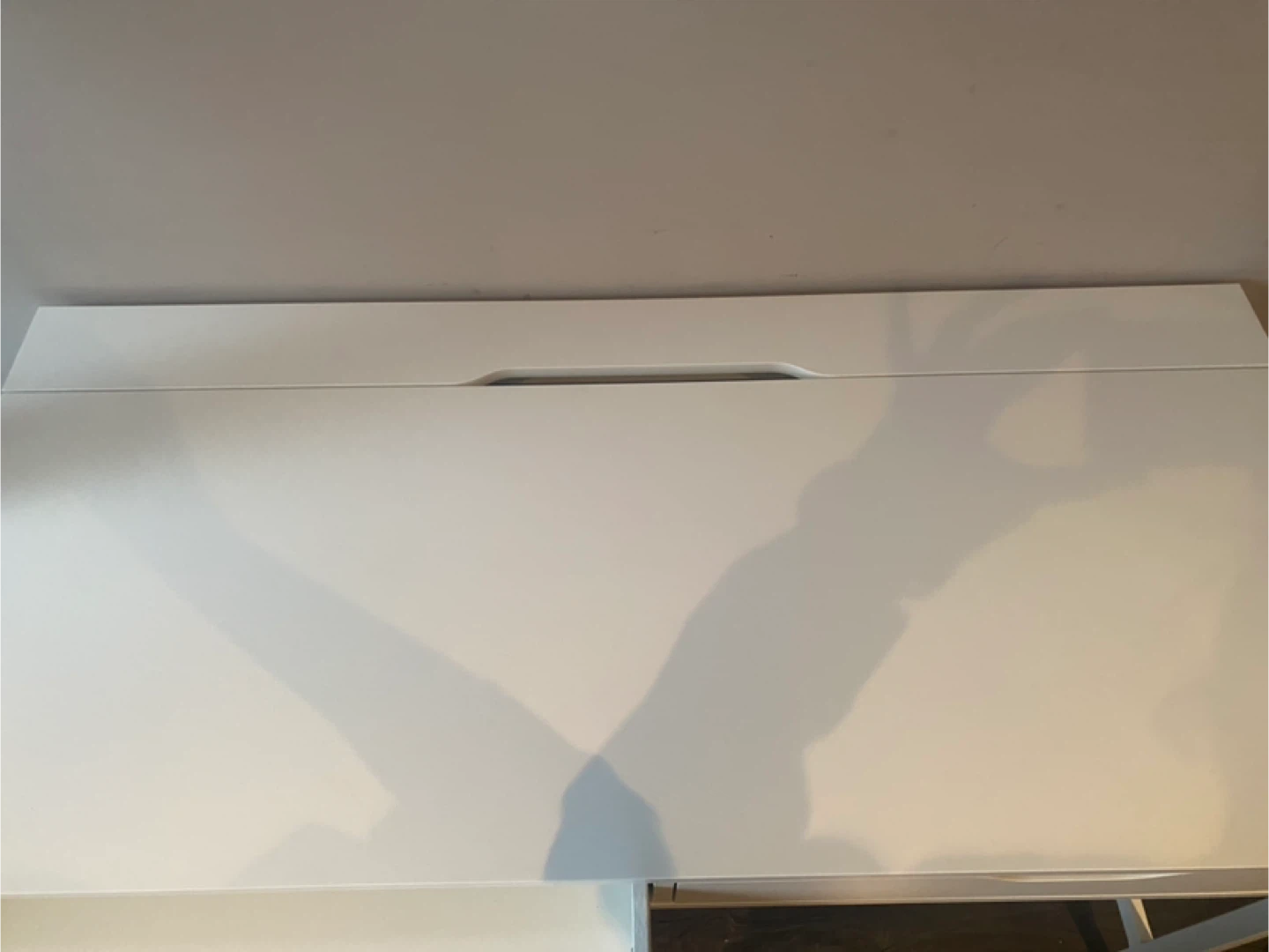 White Desk with Drawers - photo 2