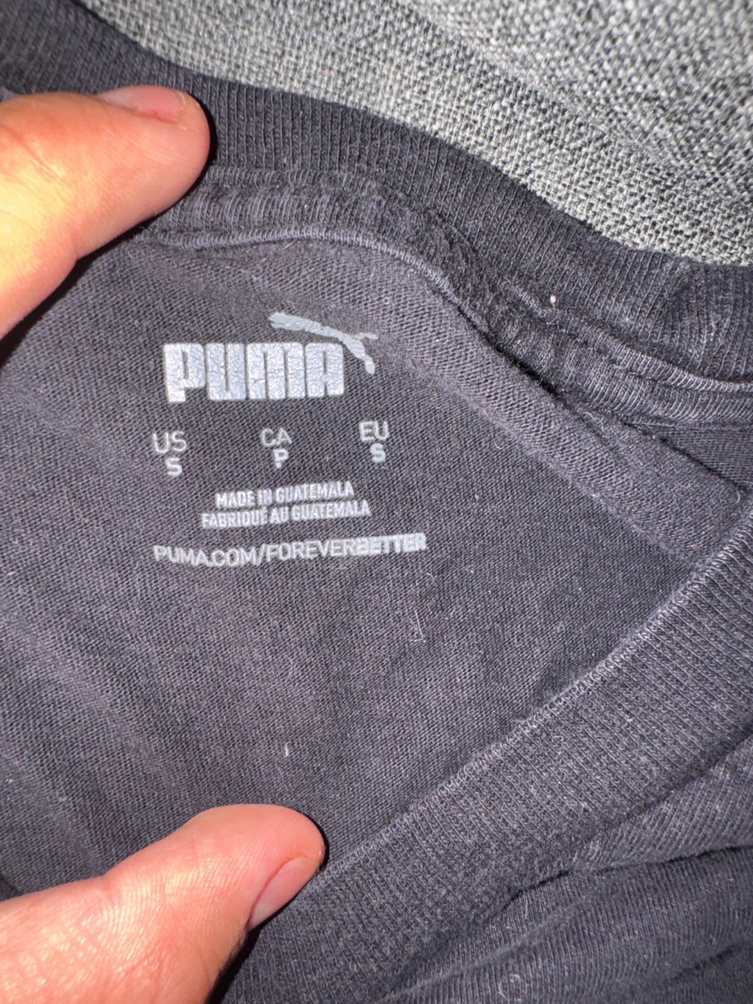 Puma Black T-Shirt - Size Small - photo 2