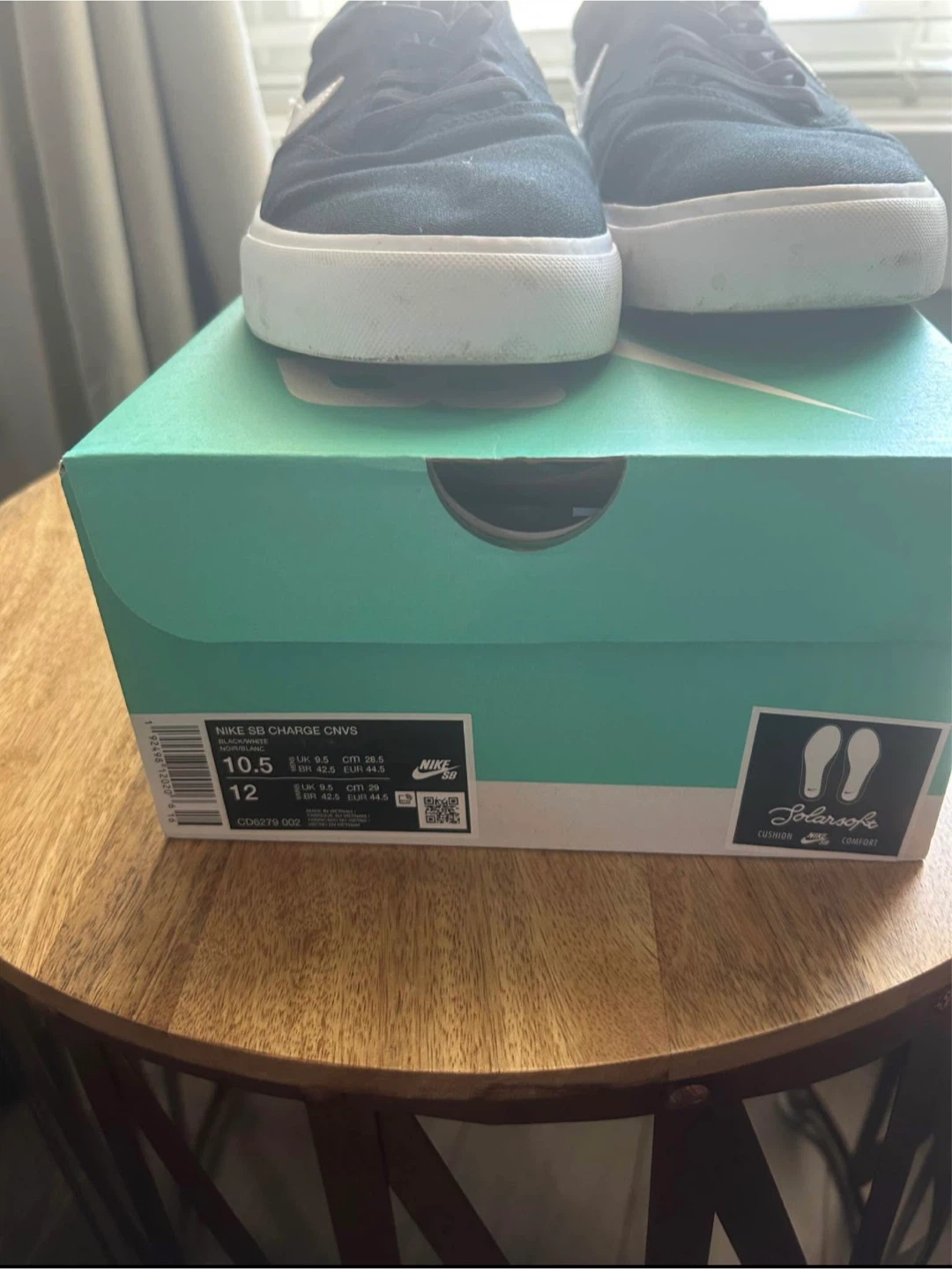 Nike SB Charge Canvas Shoes - Size 10.5 - photo 2