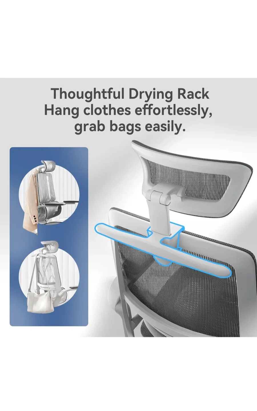 Ergonomic Office Chair - Gray image indicator(3)