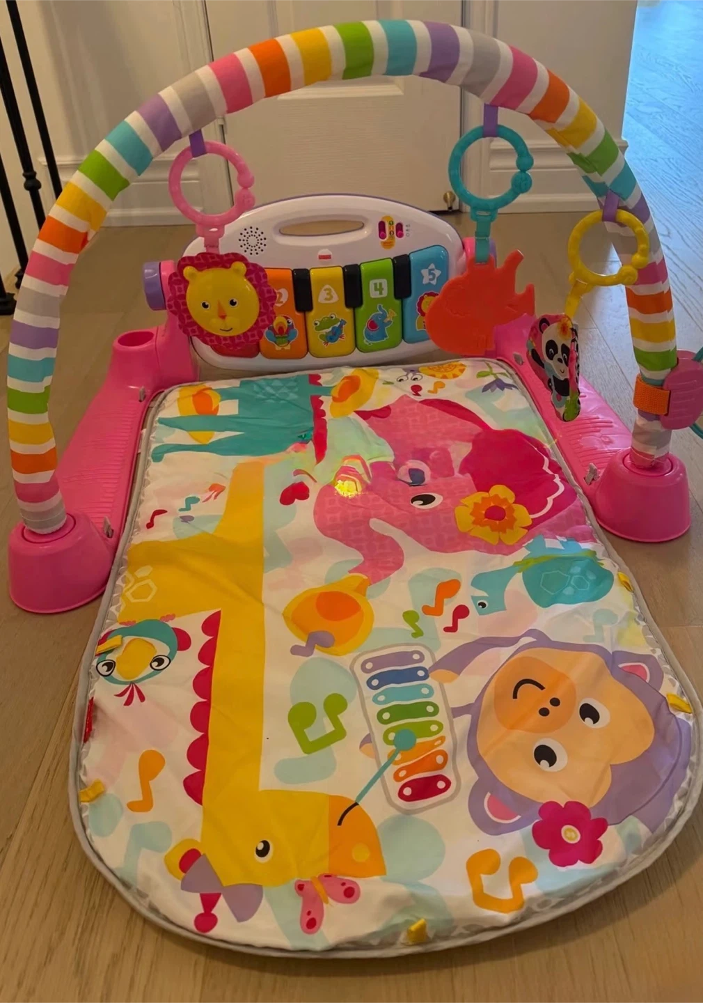 Baby Activity Gym Play Mat with Piano