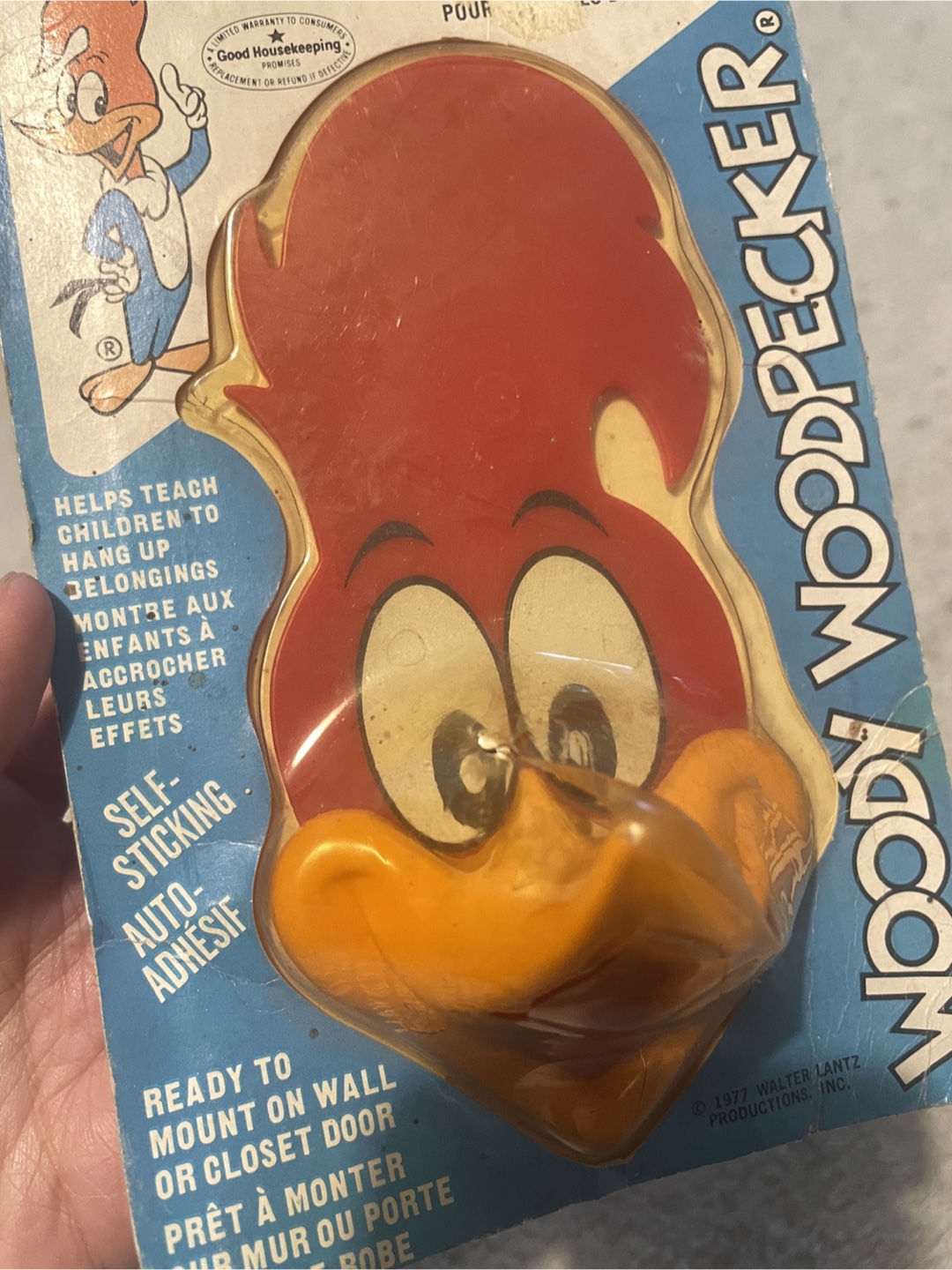 Vintage Woody Woodpecker Wall Hook - photo 2