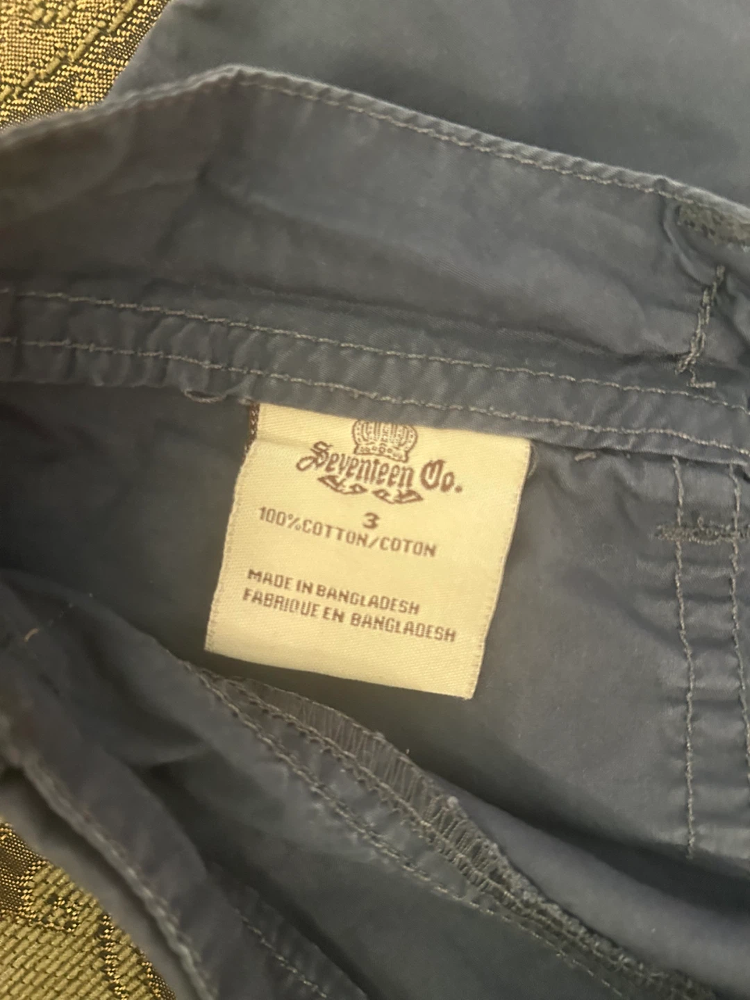 Seventeen Co. Shorts - Size 3 - Blue - photo 2