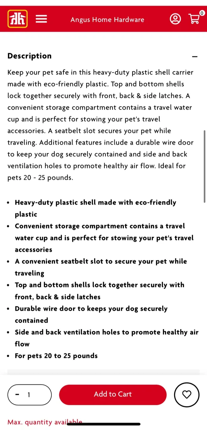 Aspen Pet Carrier / Crate - Large image indicator(6)