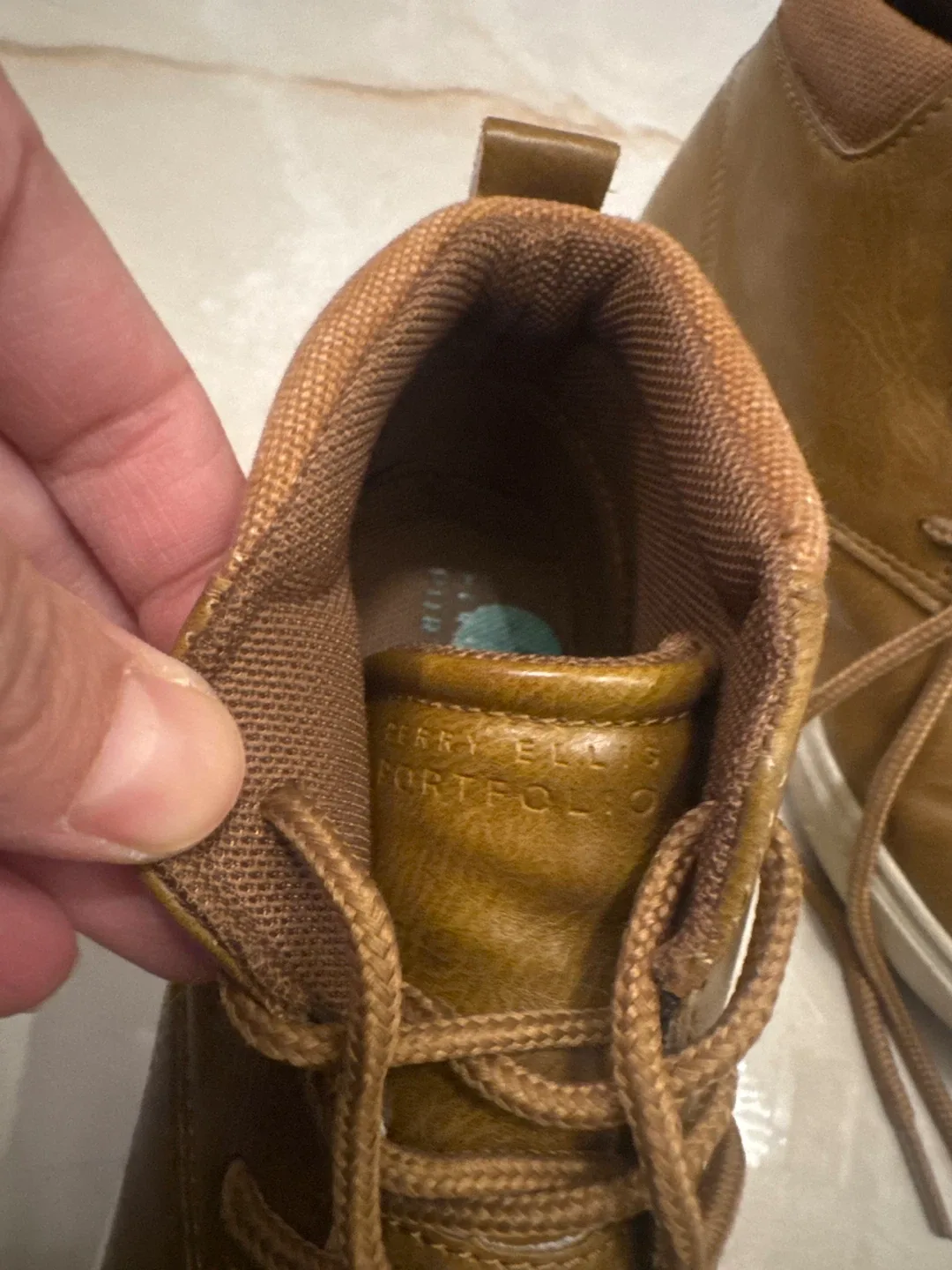 Perry Ellis Portfolio Brown Shoes image indicator(3)