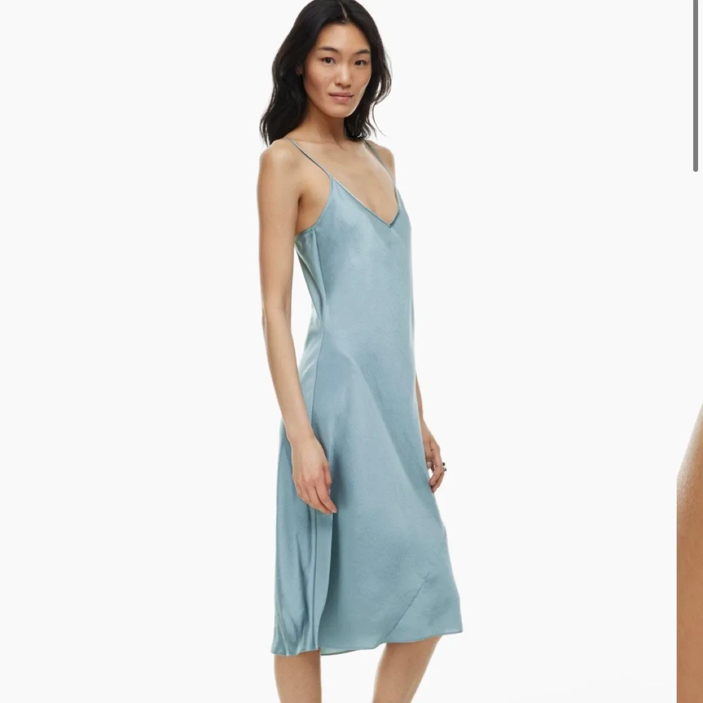 Wilfred Slip Dress - Size M - Mint Green image indicator(3)