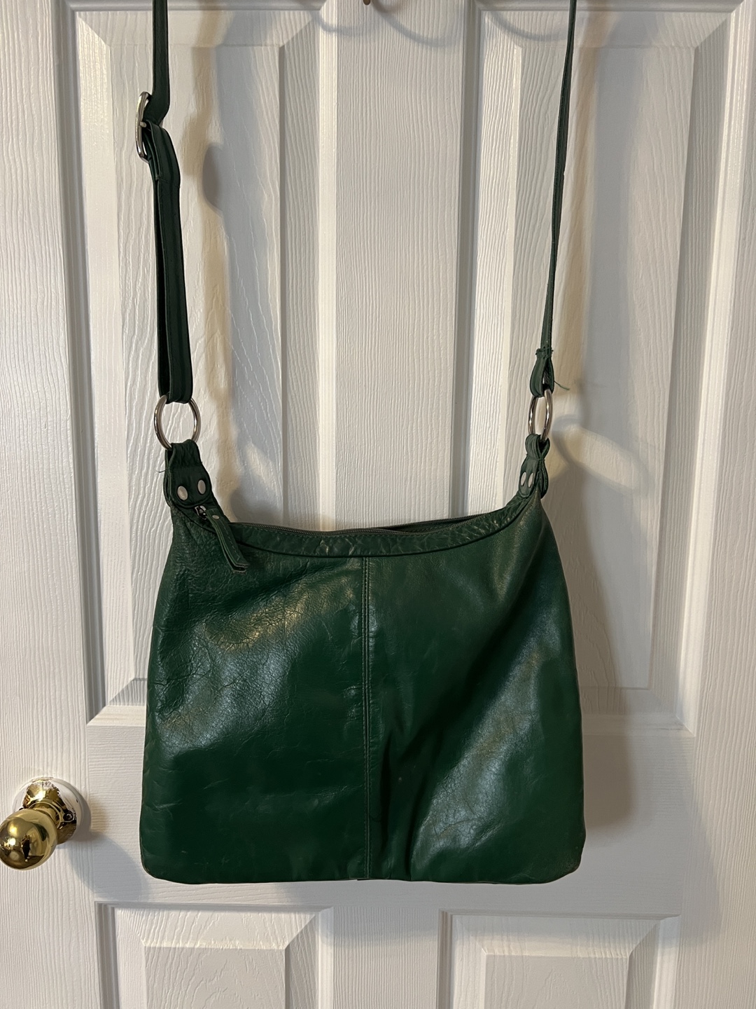 Danier Green Leather Shoulder Bag - photo 4