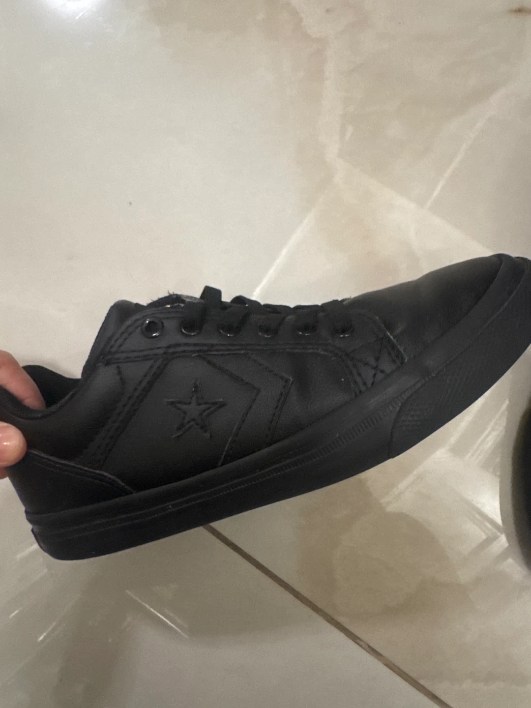 Converse Black Leather Sneakers - photo 5