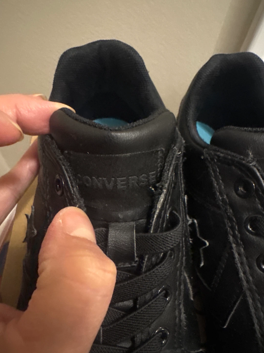 Converse Black Leather Sneakers - photo 2