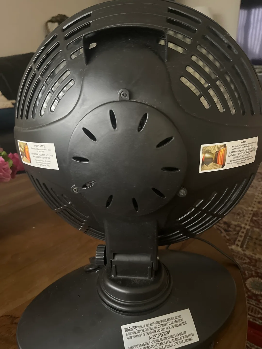 Garrison Oscillating Parabolic Heater image indicator(5)