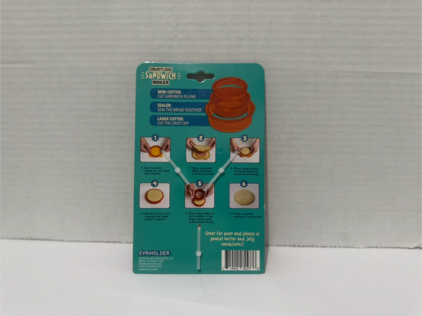 Crustless Sandwich Maker - New! - photo 2